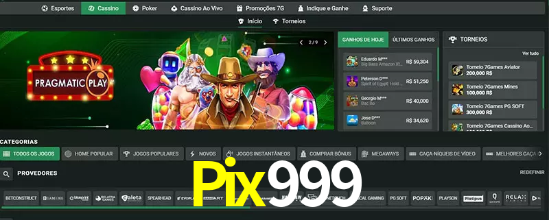 cassino Pix999